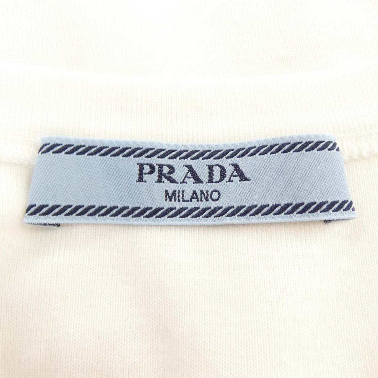 プラダ PRADA トライアングルロゴ リブニット ジャージー タンクトップ 39546X S222 10Z0 タンクトップ