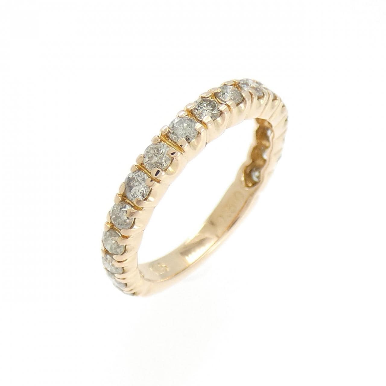 K18PG ダイヤモンド ピンキーリング 0.50CT