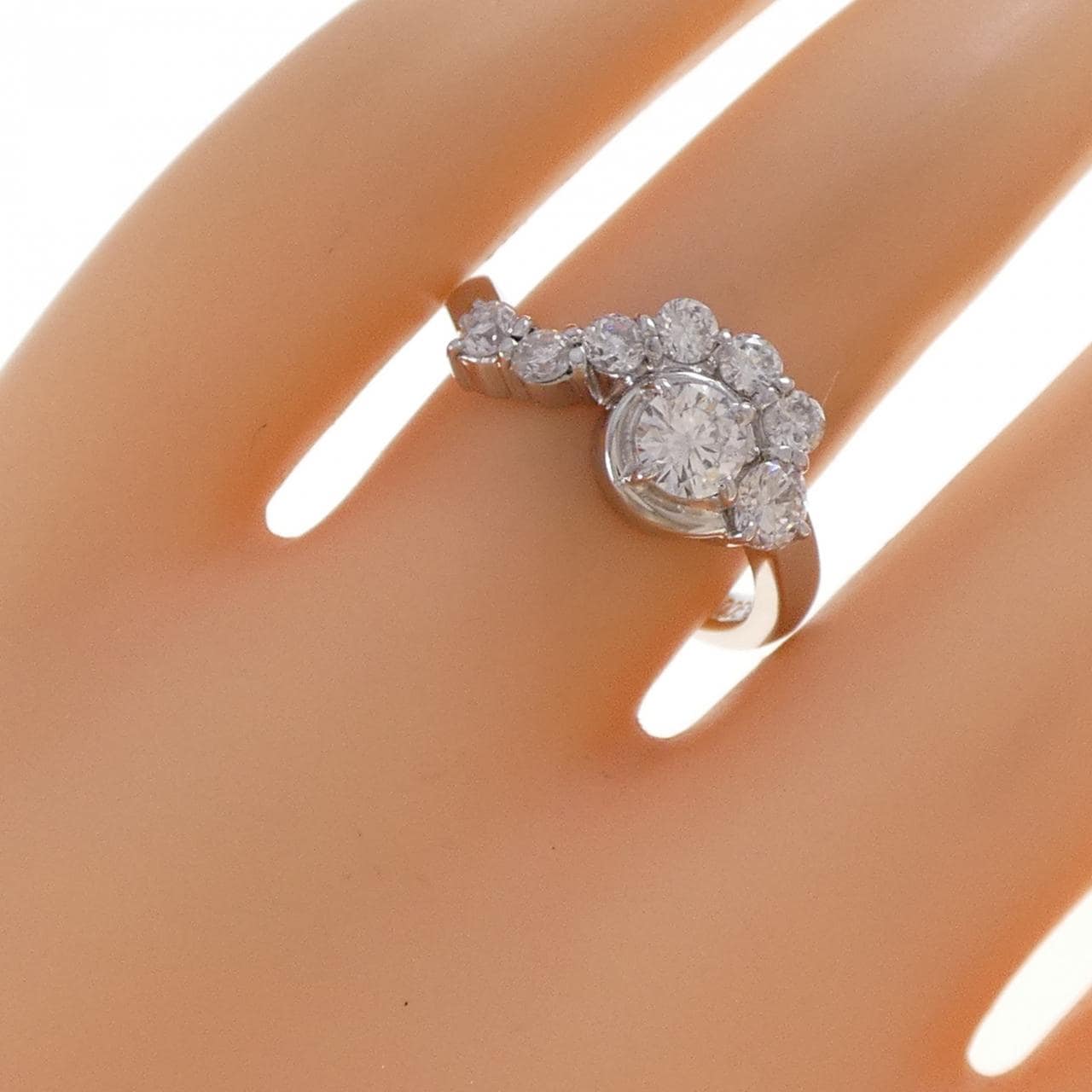 PT900 ダイヤモンド リング 0.363CT