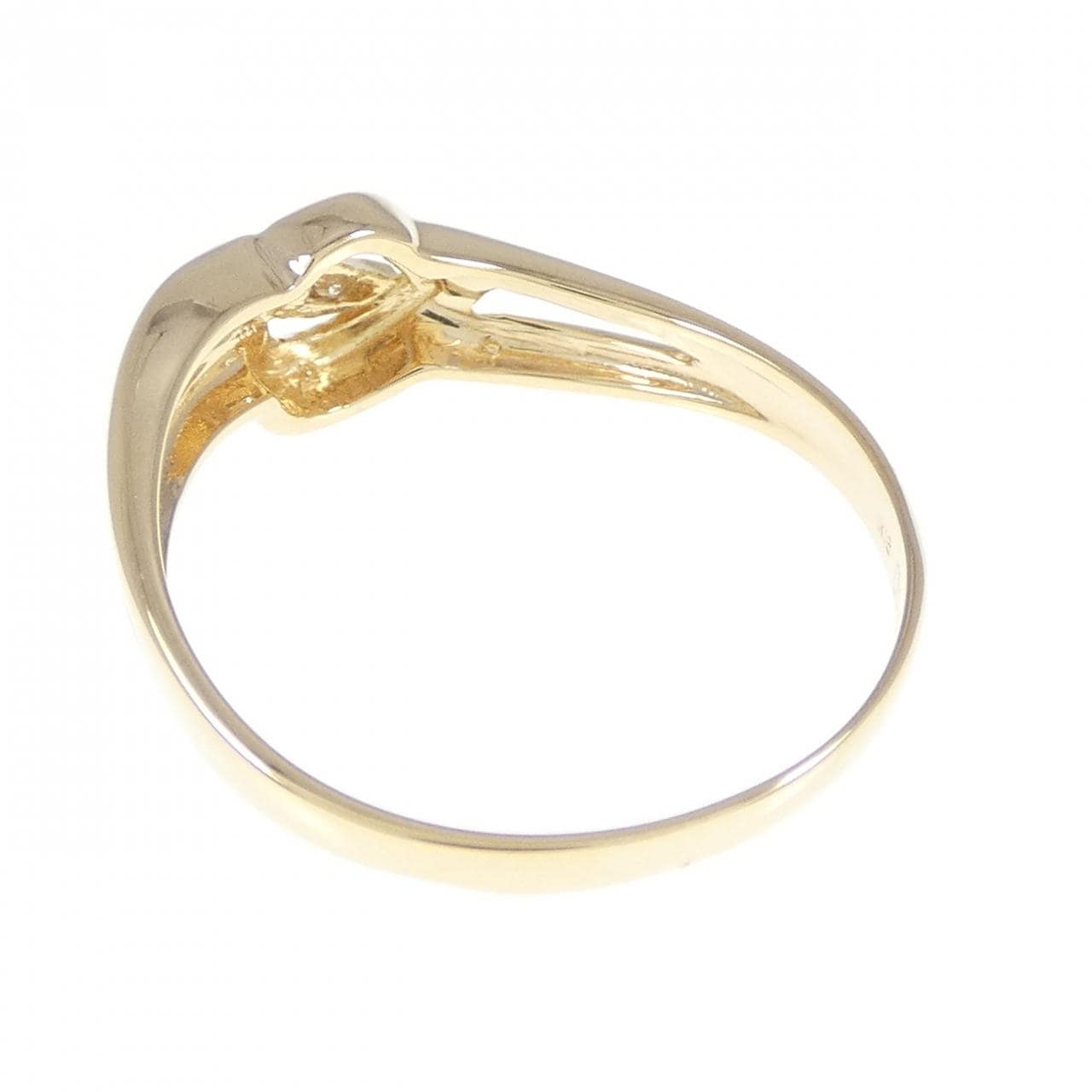 K18YG ダイヤモンド リング 0.03CT