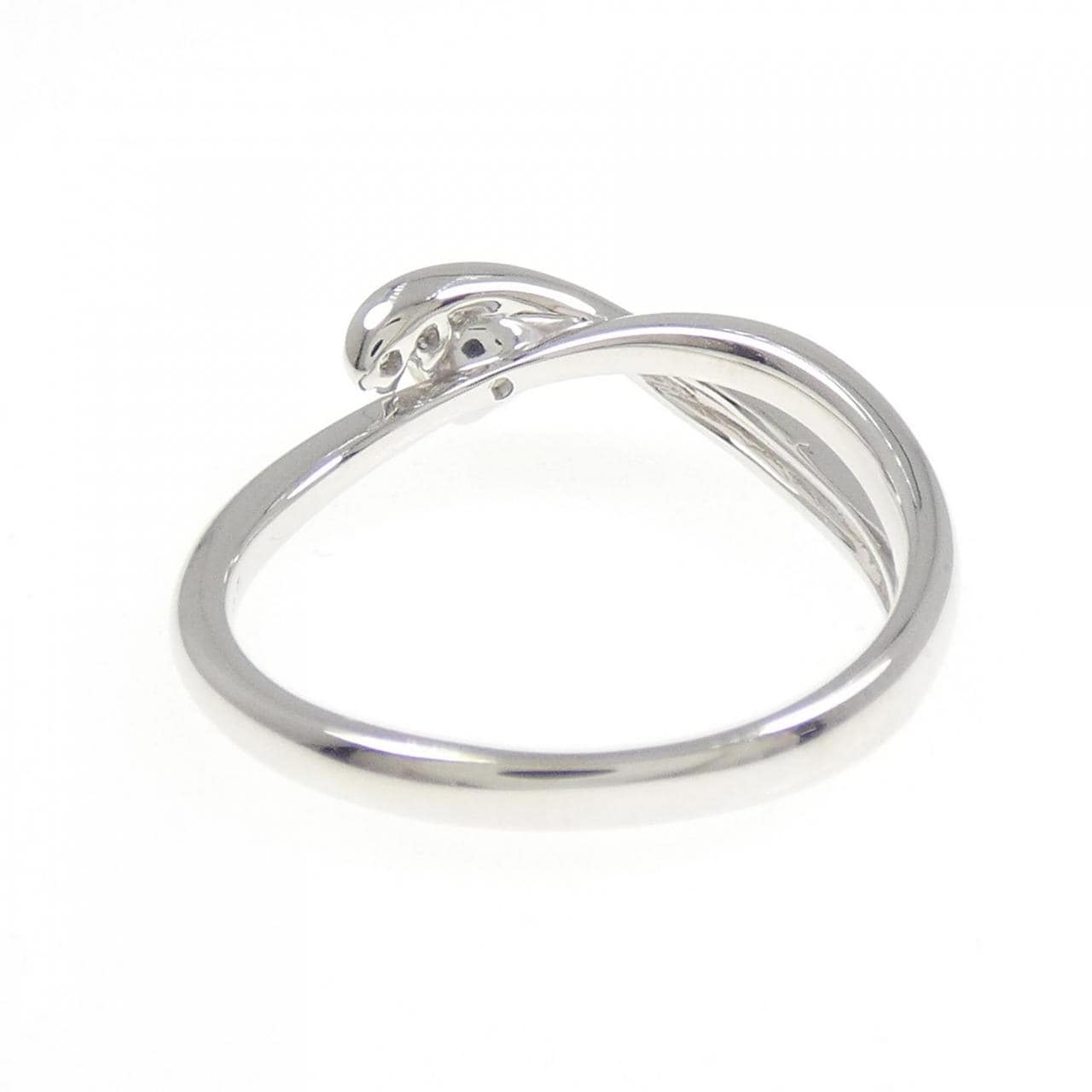 K18WG ダイヤモンド リング 0.280CT