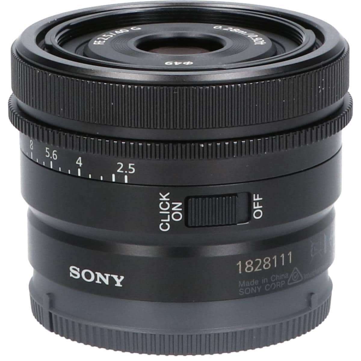 SONY FE40mm F2.5G (SEL40F25G)