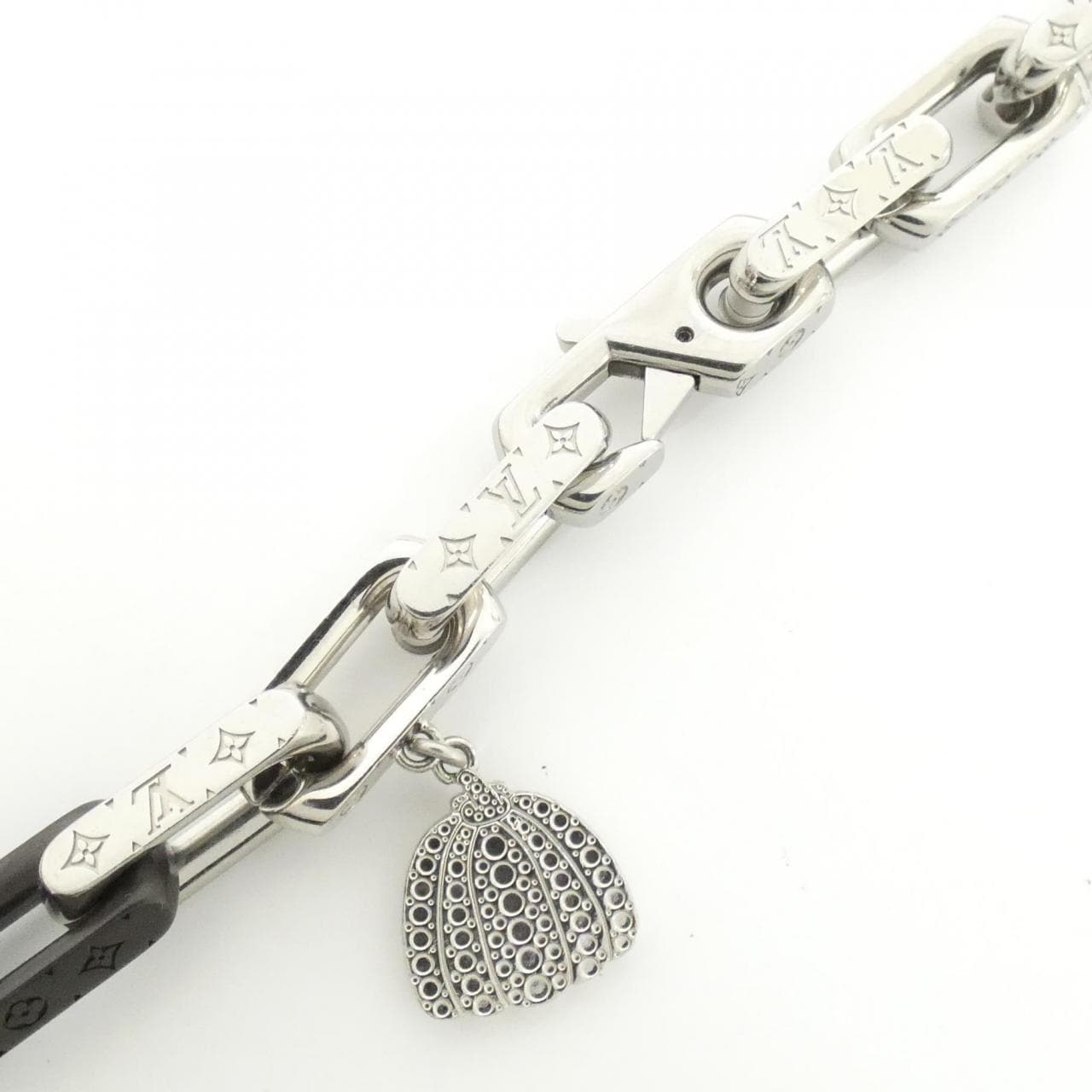 ルイヴィトン (LV X YK) コリエ モノグラム チェーン インフィニティ ドット M01087 ネックレス