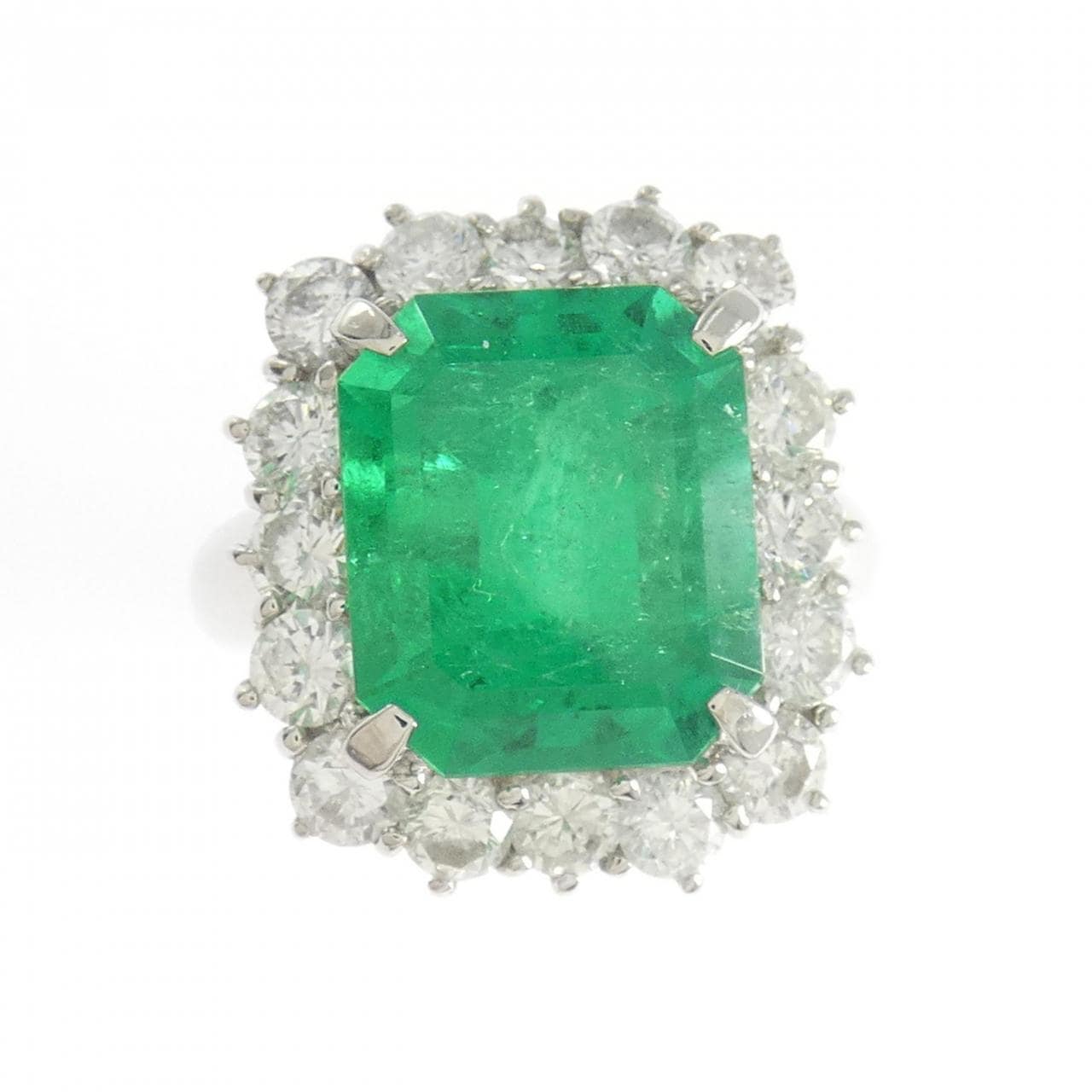 PT900 エメラルド リング 6.26CT