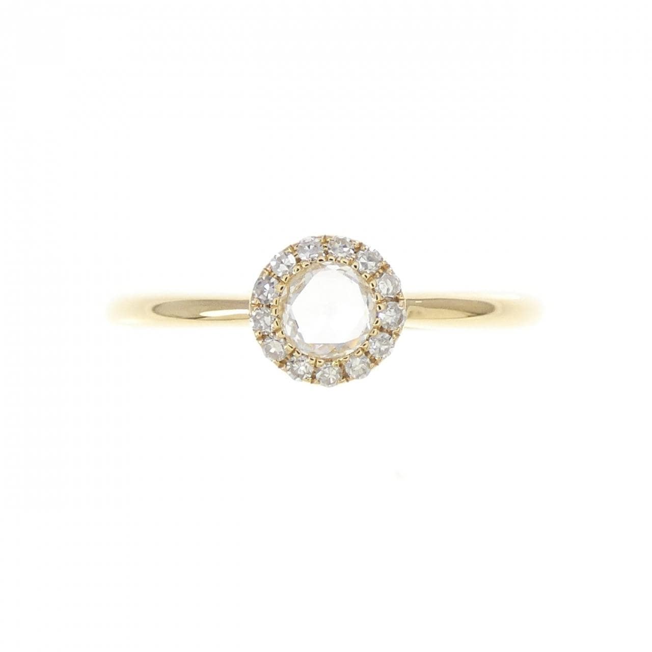 K18YG ダイヤモンド リング 0.20CT