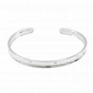 K18WG ダイヤモンド バングル 0.12CT