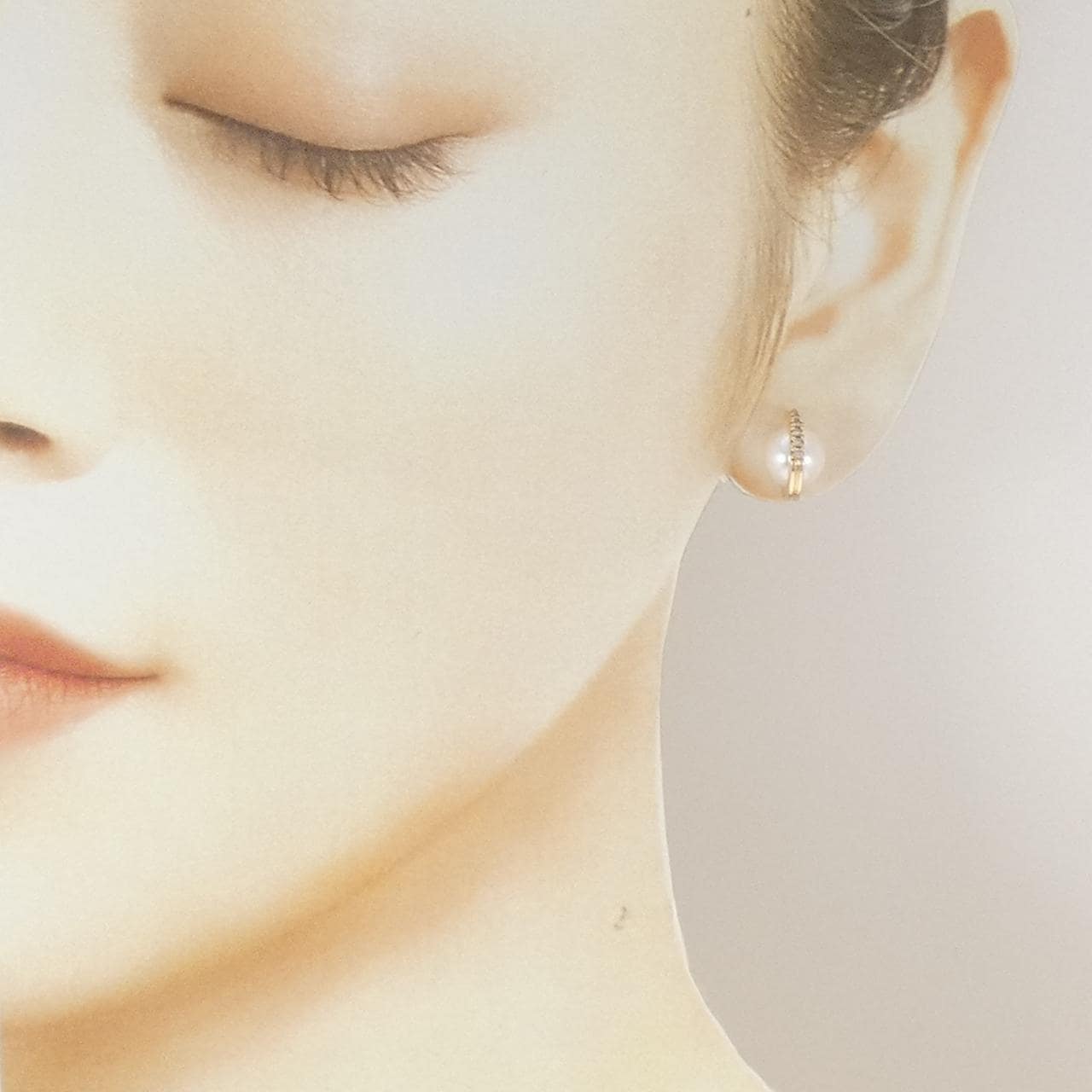 ヒロタカ ベルーガ ピアス 7.6mm 片耳