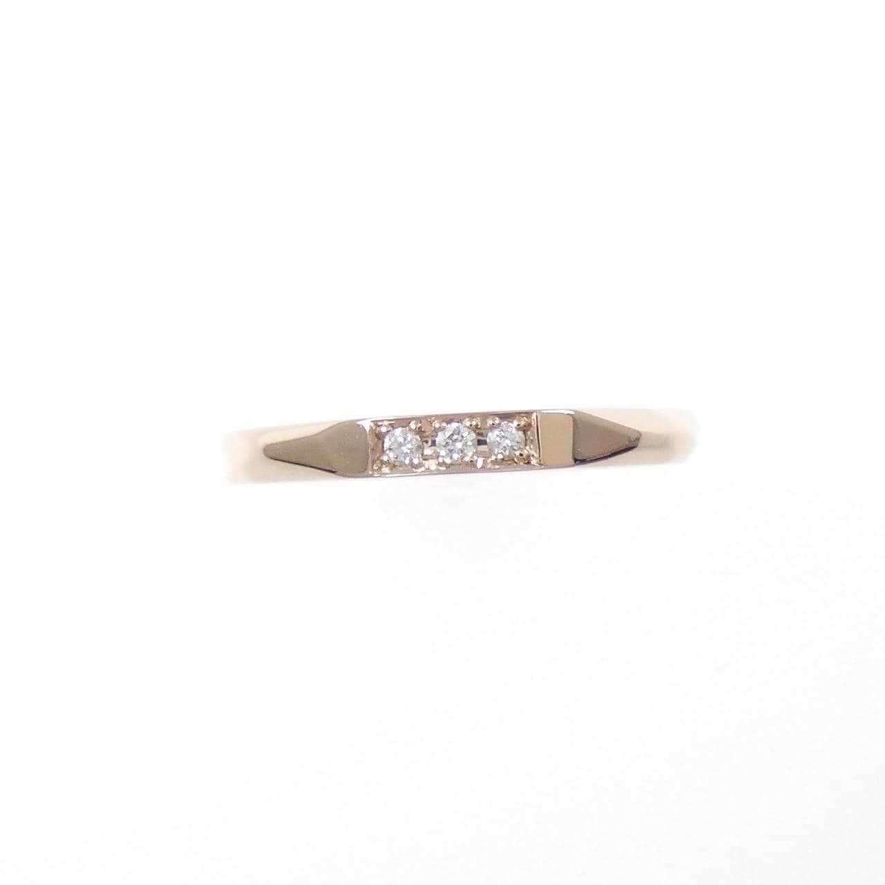 K14PG ダイヤモンド リング 0.03CT