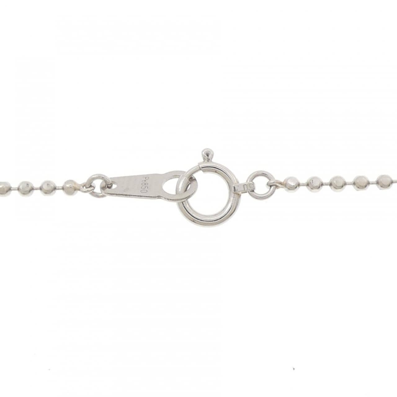 PT900/PT850 ダイヤモンド ネックレス 0.76CT