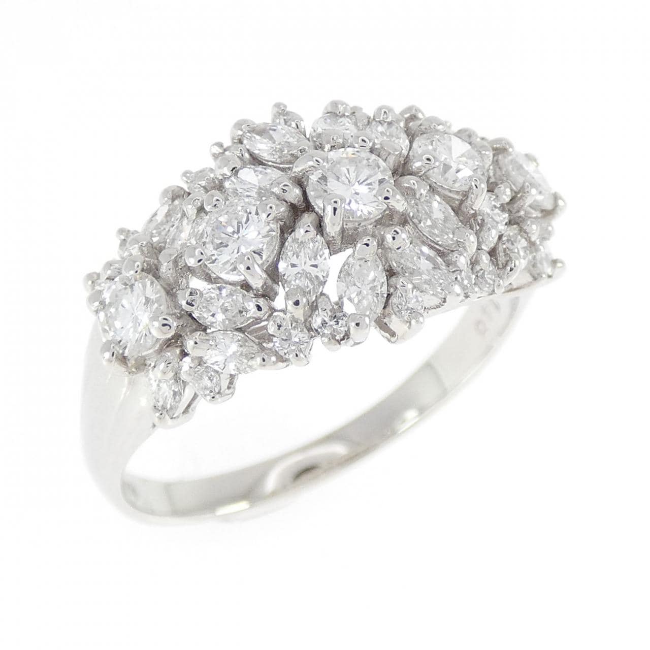 PT900 ダイヤモンド リング 1.48CT