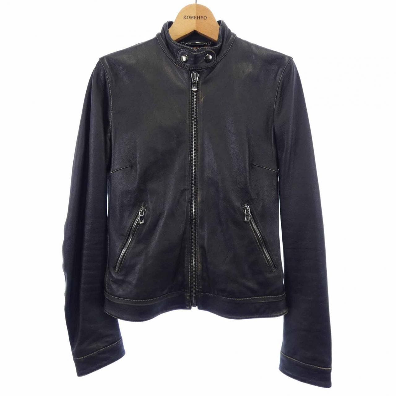 ドルチェアンドガッバーナ DOLCE&GABBANA F9397L/FULPJ レザージャケット