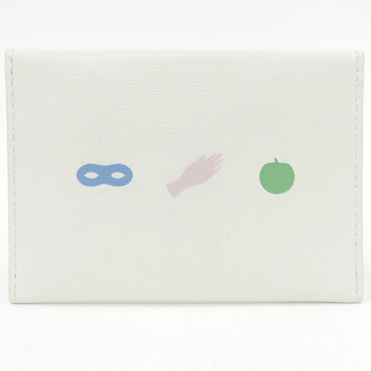 デルボー DELVAUX RENE MAGRITTE ALPHABET MESSAGE ABO552BEX CARD CASE