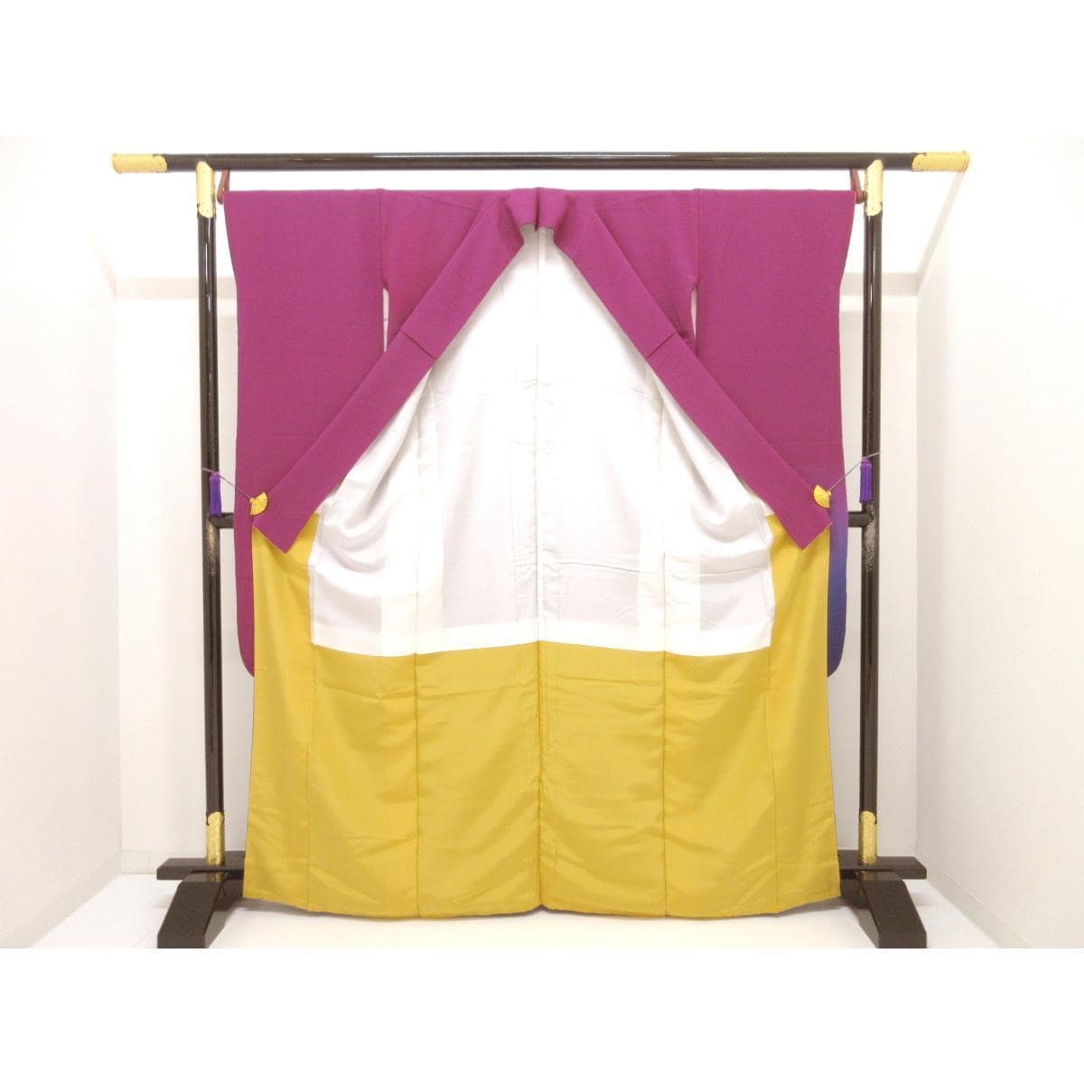 振袖　ボカシ染