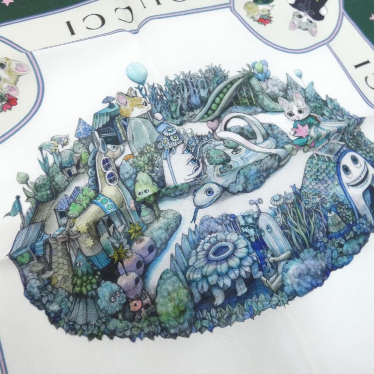 Gucci 863478 3G101手帕