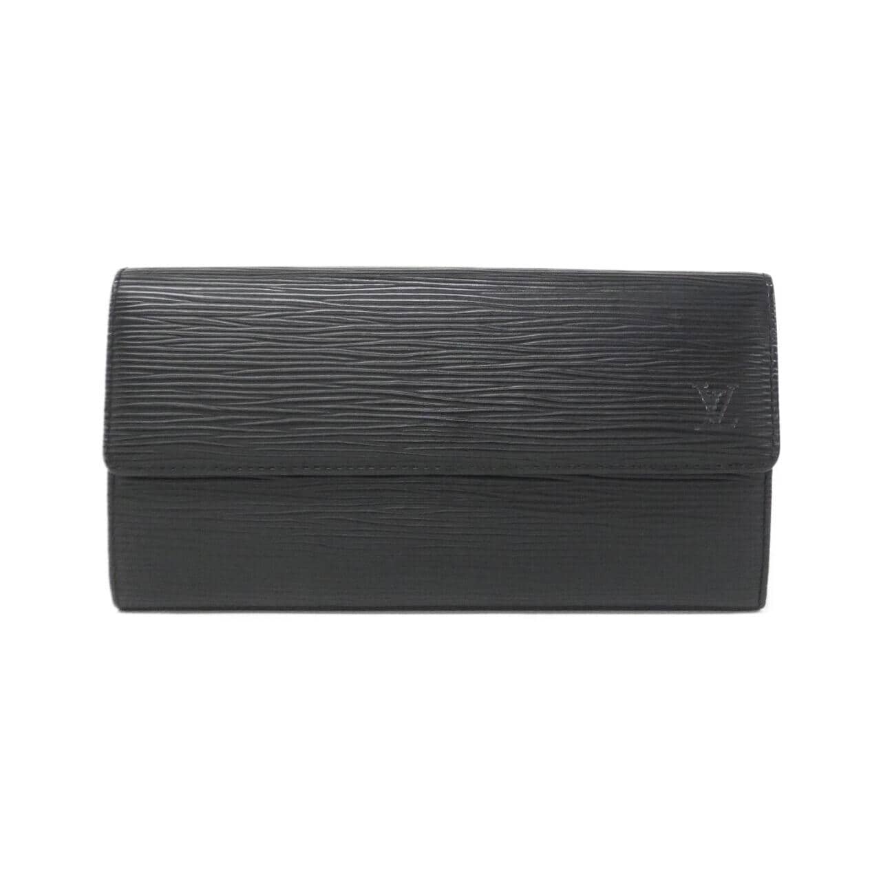 【ヴィンテージ】ルイヴィトン エピ ポシェット ポルト モネ クレディ M63572 財布