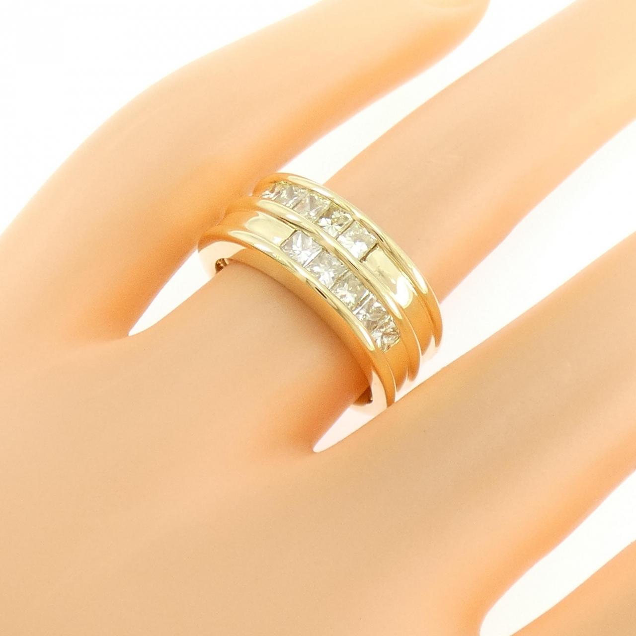 K18YG ダイヤモンド リング 1.00CT