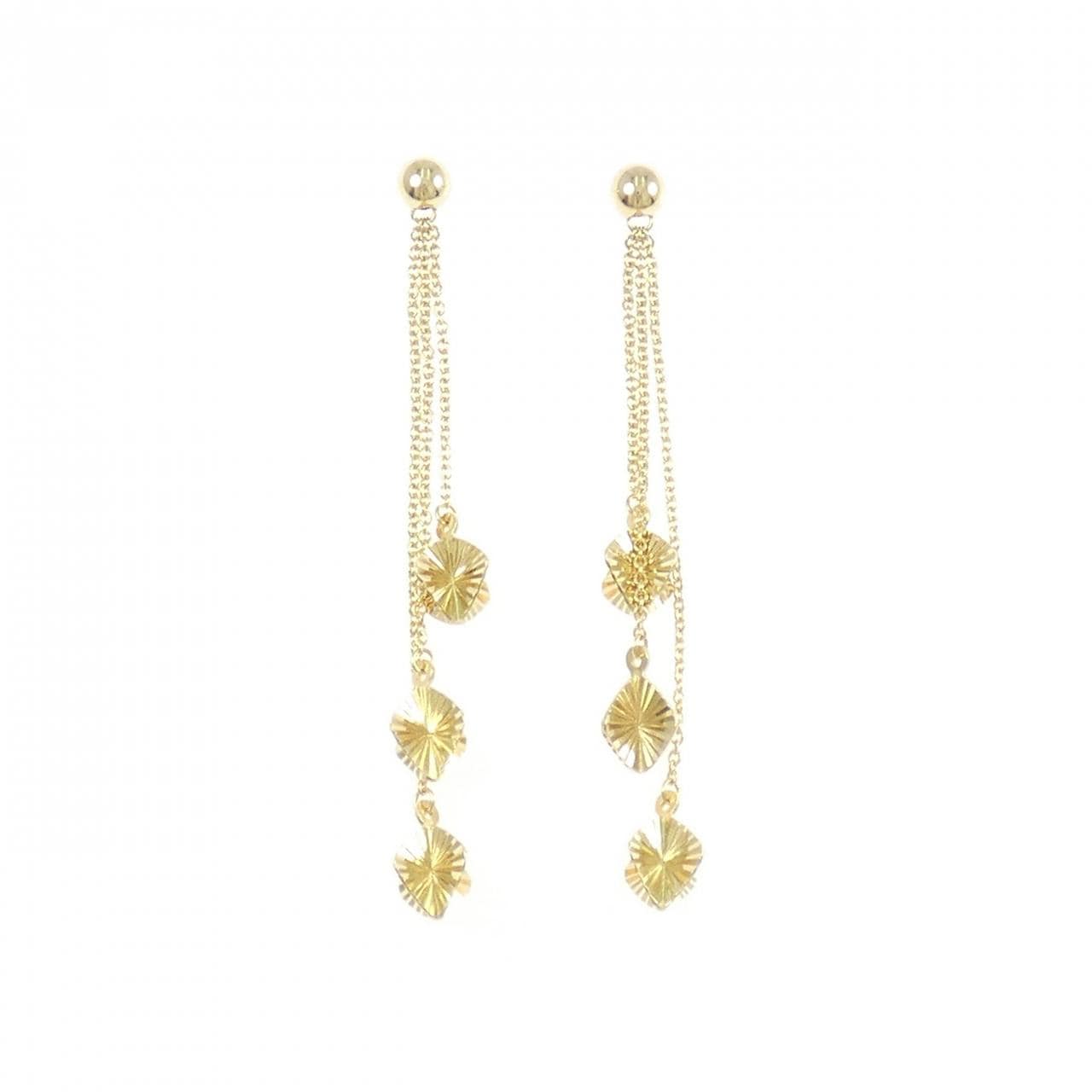 750YG/K18YG ピアス