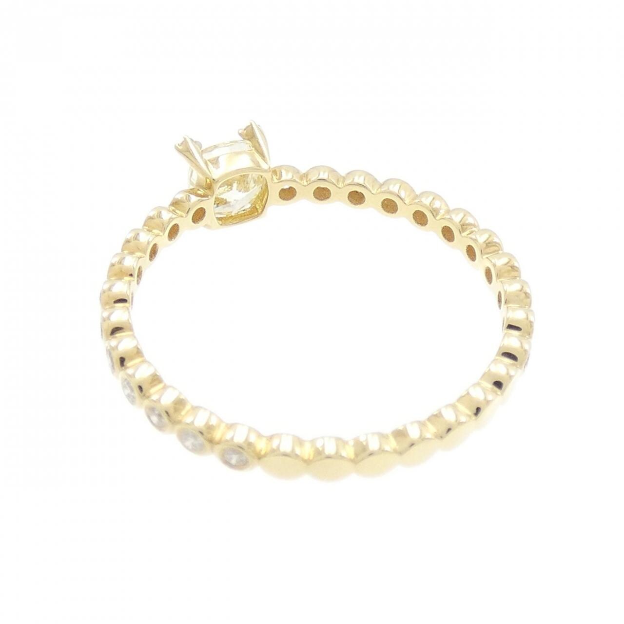 【新品】K18YG ダイヤモンド リング 0.41CT