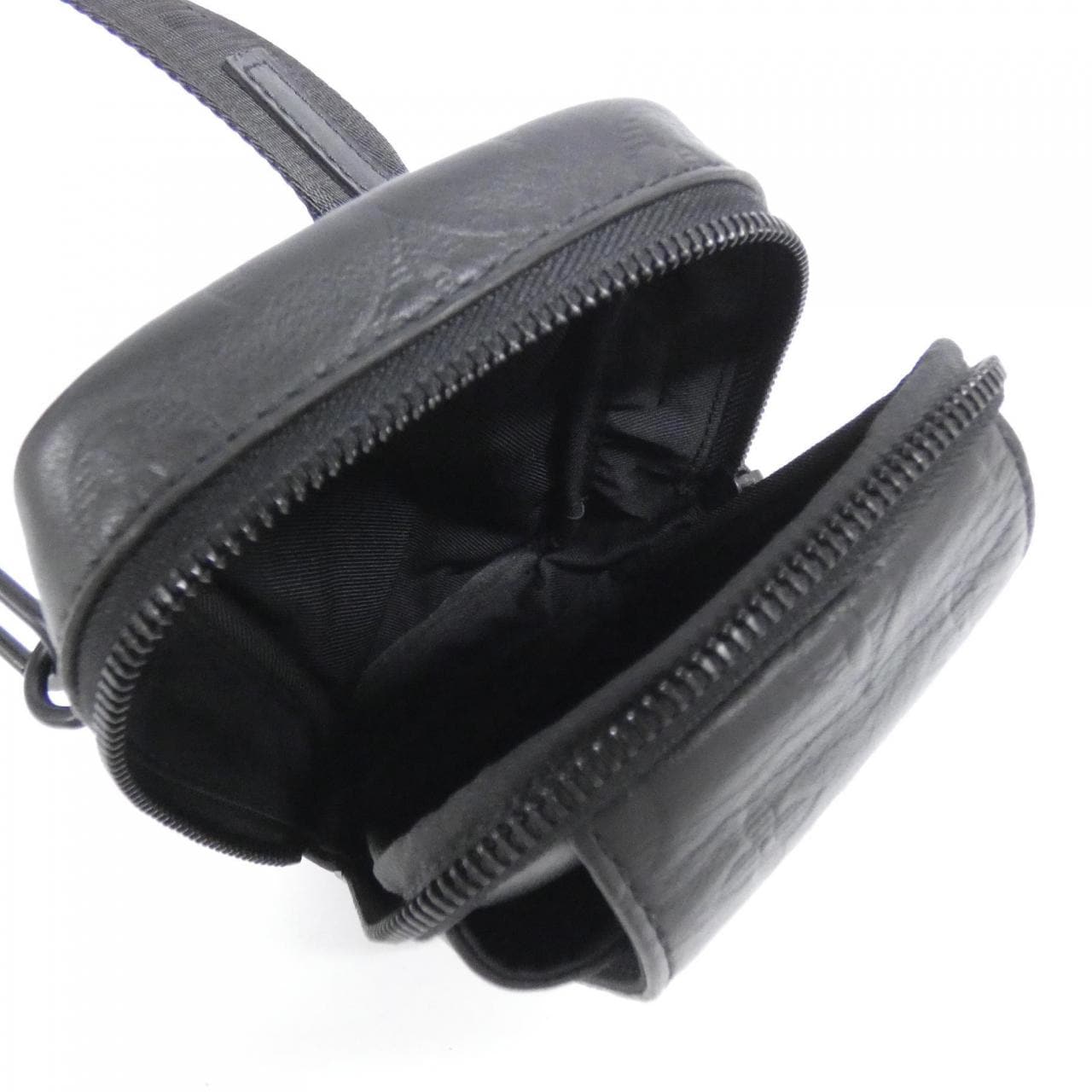 ルイヴィトン モノグラム シャドウ ダブルフォン ポーチ M81323 ショルダーバッグ