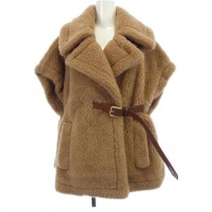 マックスマーラ Max Mara NEWABAVO テディベア ケープ