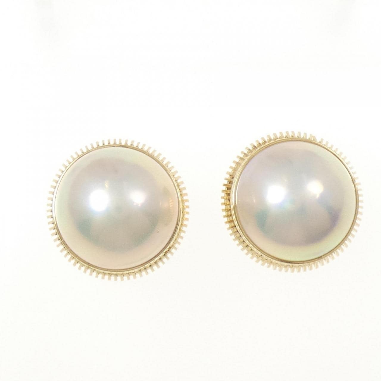 K18YG マベパール ピアス