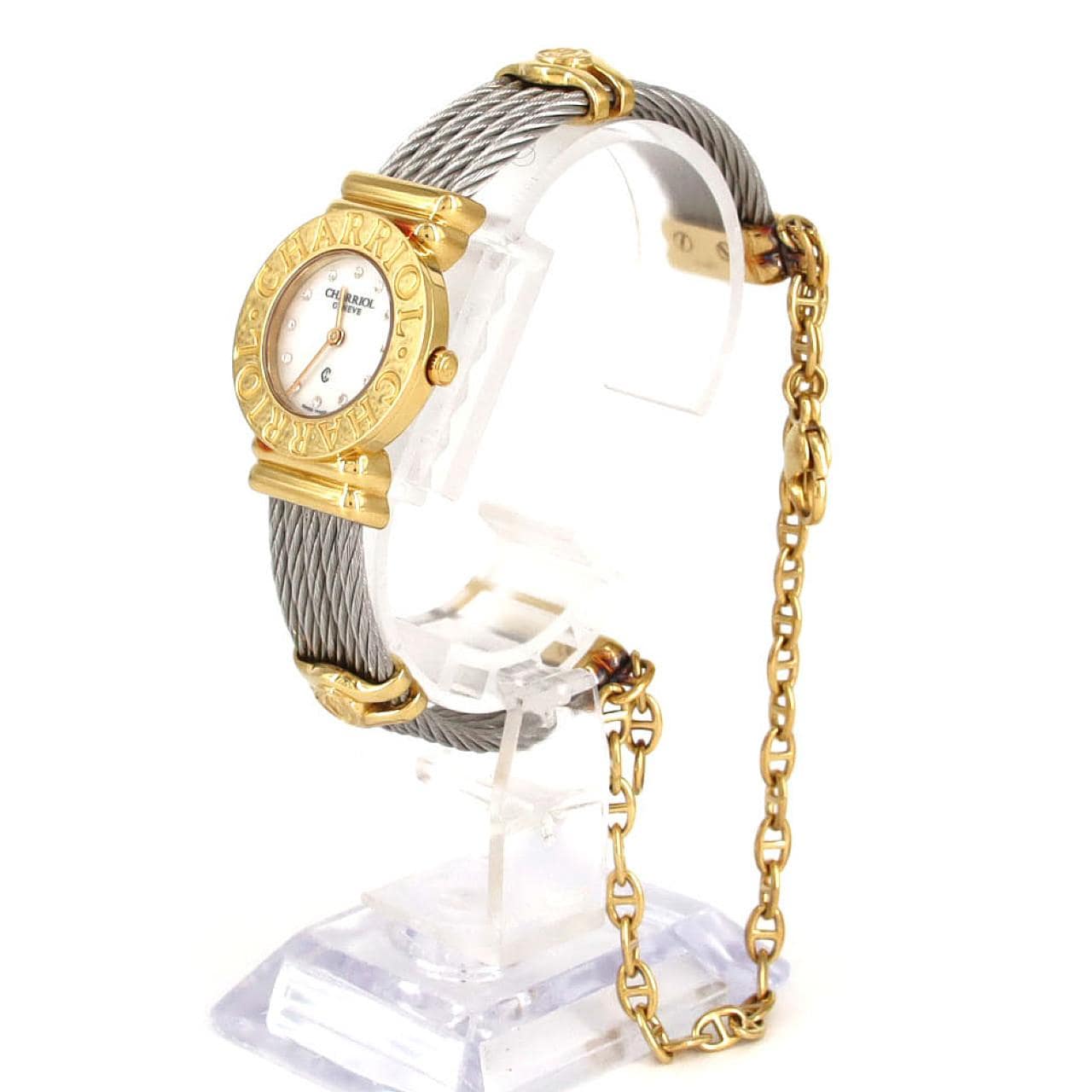 【ノーメンテナンス還元価格】フィリップシャリオール サントロペ コンビ･12P 028/2 GP クォーツ