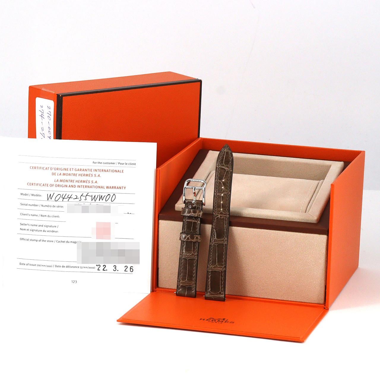 エルメス ケープコッド/D･8P CC1.232 SS クォーツ