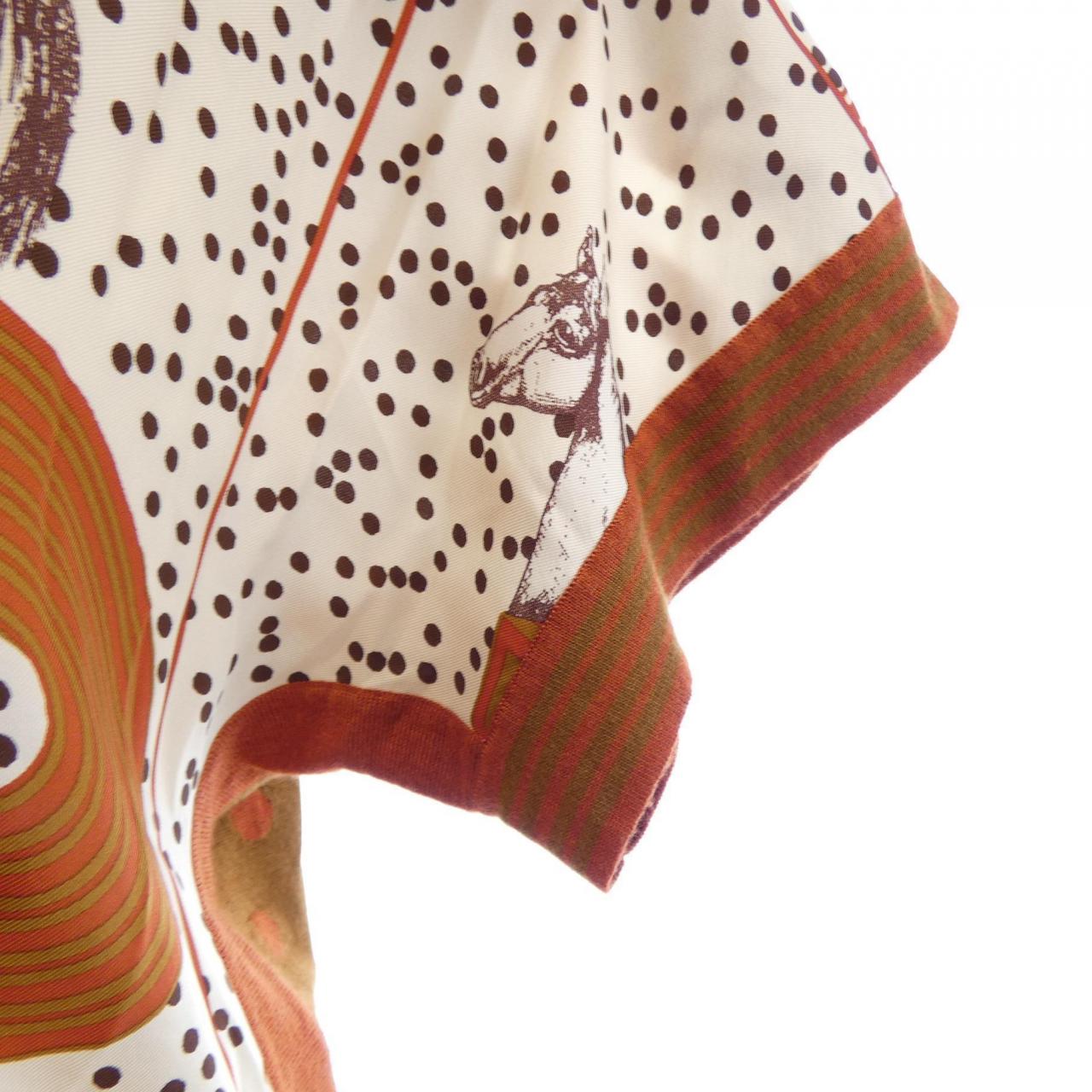 エルメス HERMES GARDE-ROBE POP 5E2805DL ツイルレーヌ トップス