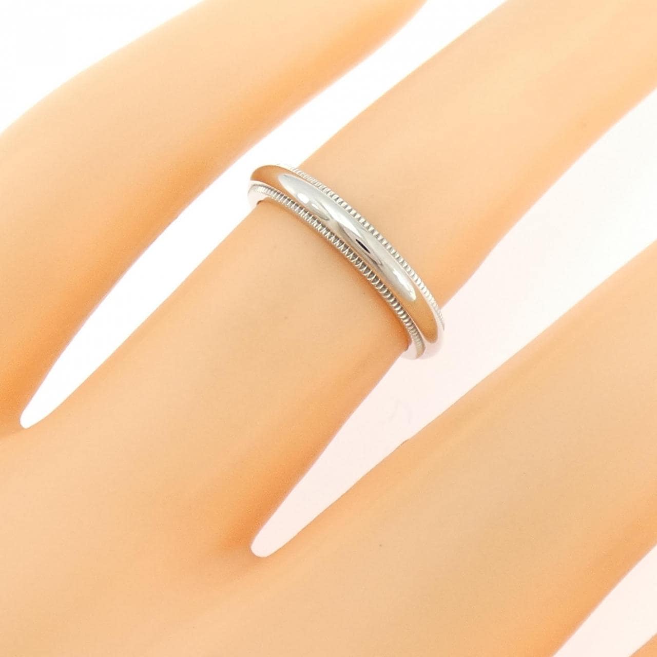 ティファニー ミルグレイン リング