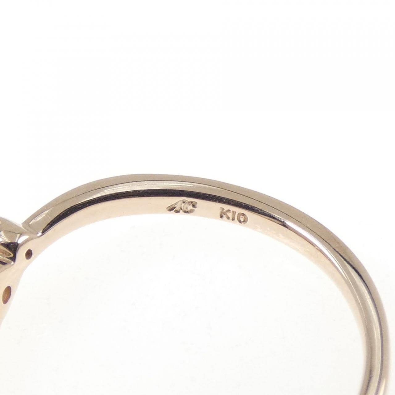 4゜C 合成サファイヤ リング