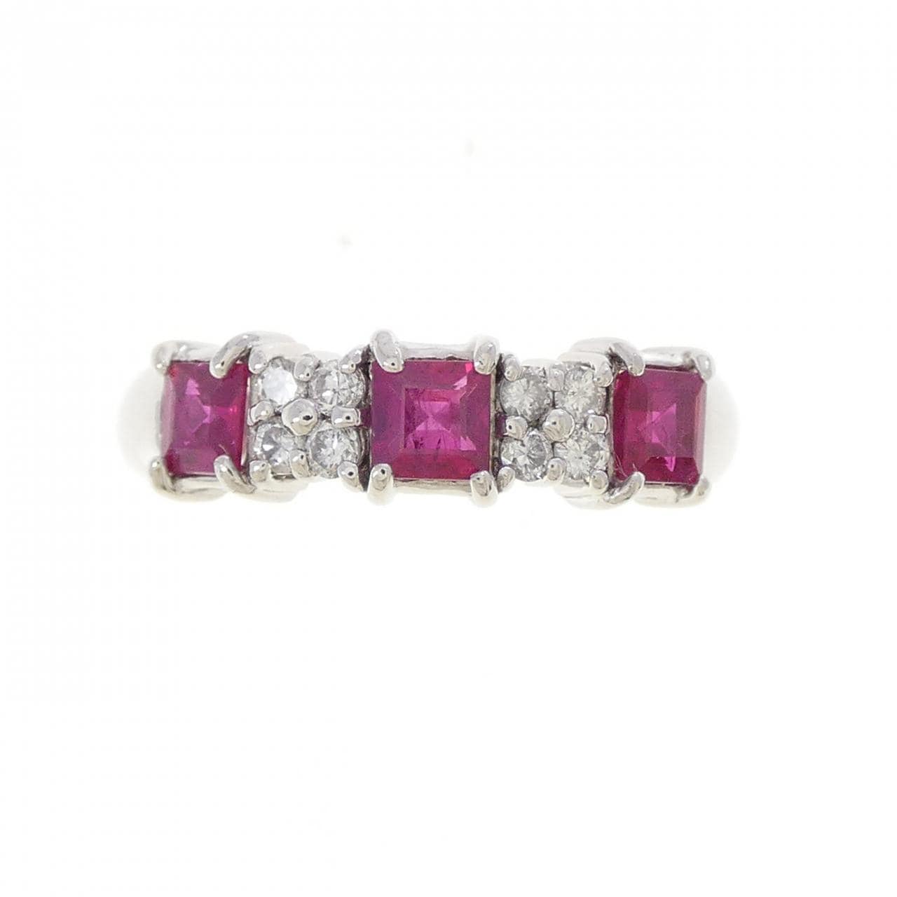 PT900 ルビー リング 0.81CT