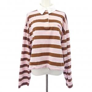 プラダ PRADA 長袖バヤデールプリントライルコットンTシャツ 39661 SOOO 189P ポロシャツ