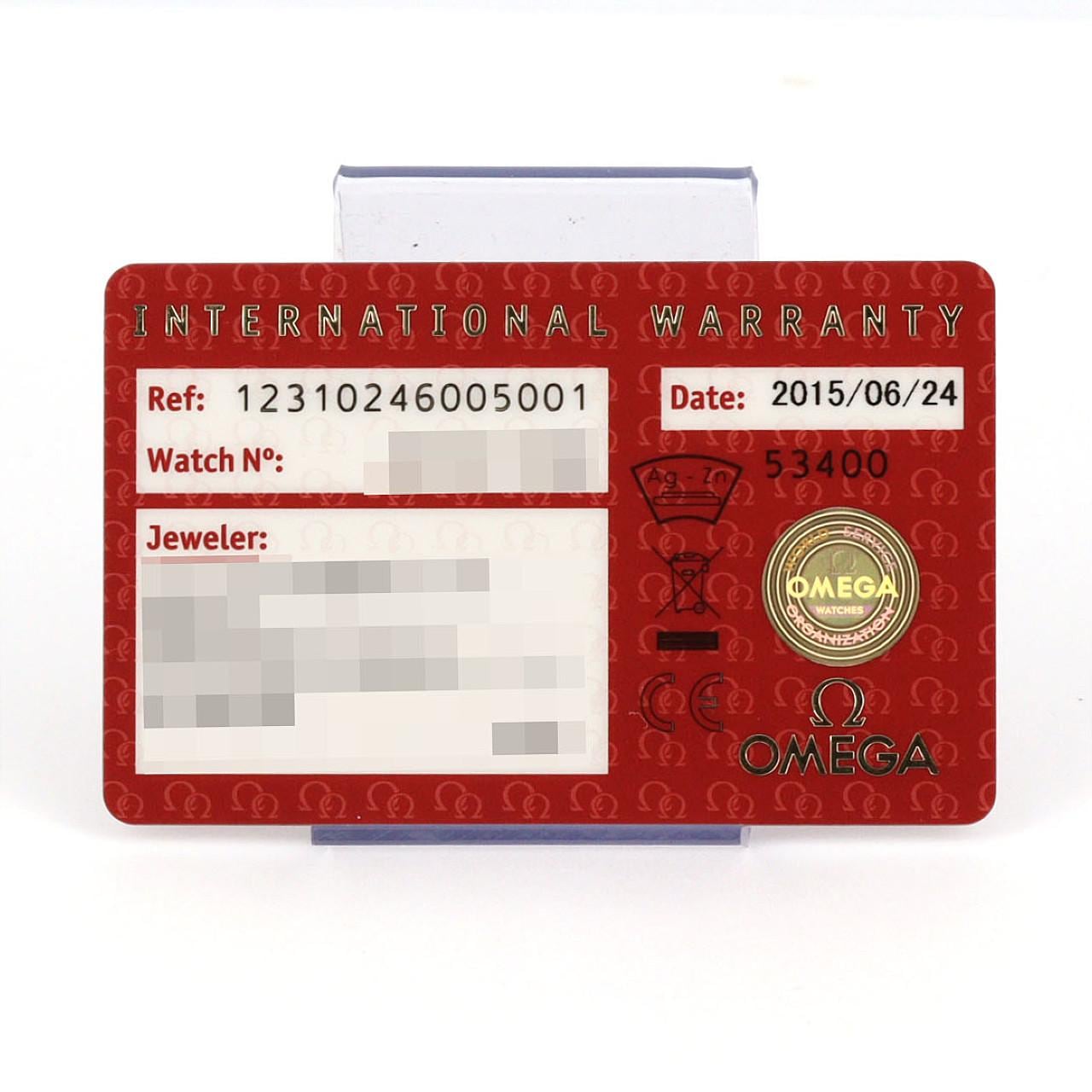 オメガ コンステレーションブラッシュ 123.10.24.60.05.001 SS クォーツ