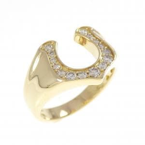 K18YG ダイヤモンド リング 0.26CT