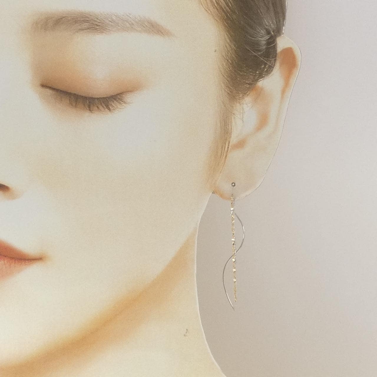 K10WG/K10YG ピアス