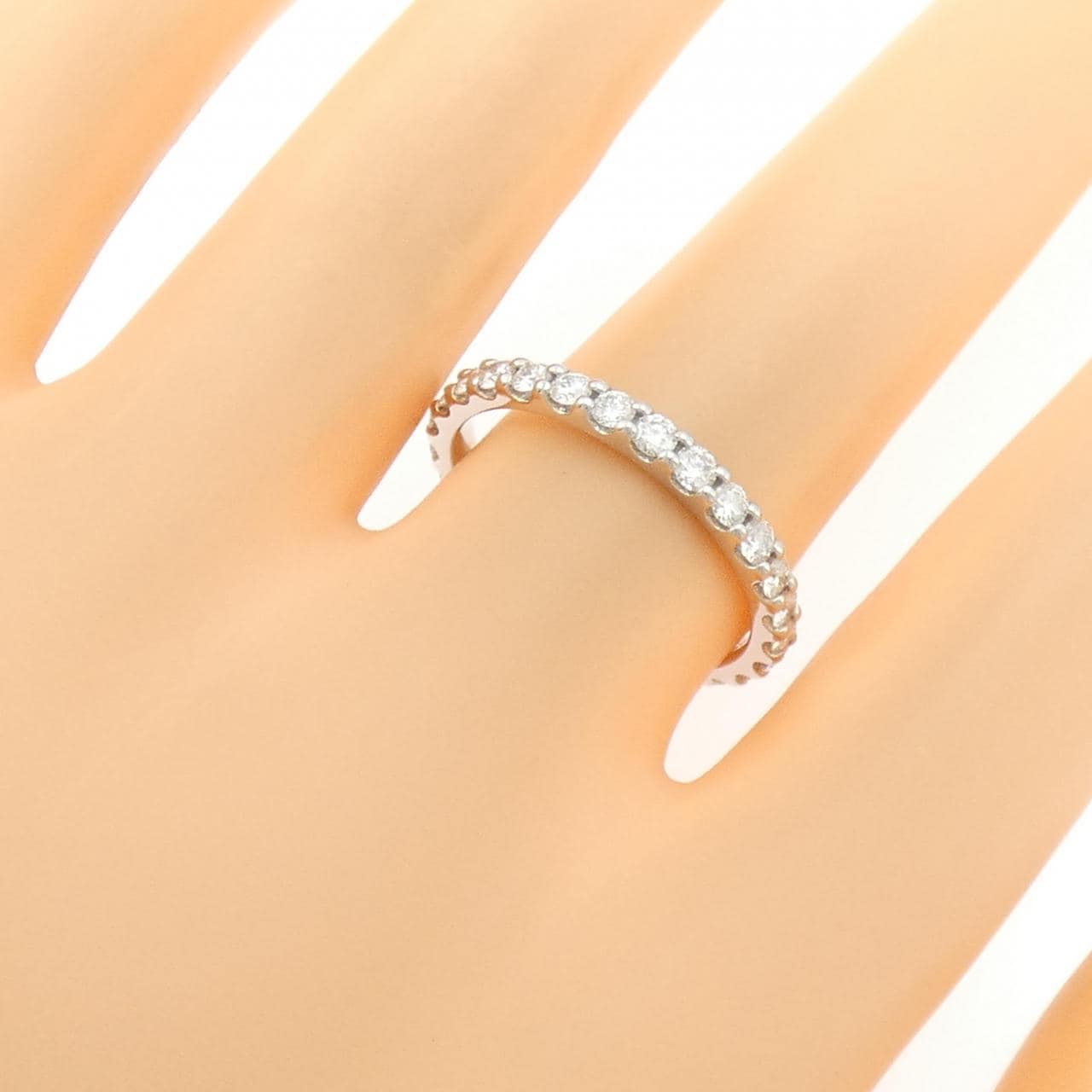 PT950 ダイヤモンド リング 1.08CT