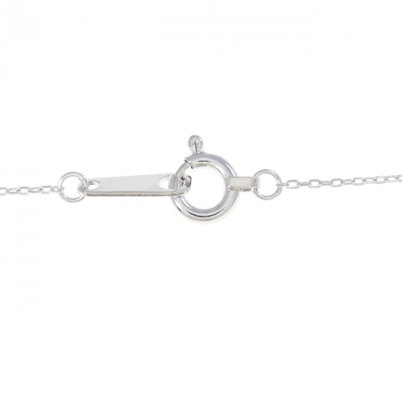 K10WG ダイヤモンド ネックレス 0.10CT