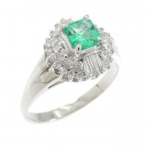 PT900 エメラルド リング 0.39CT