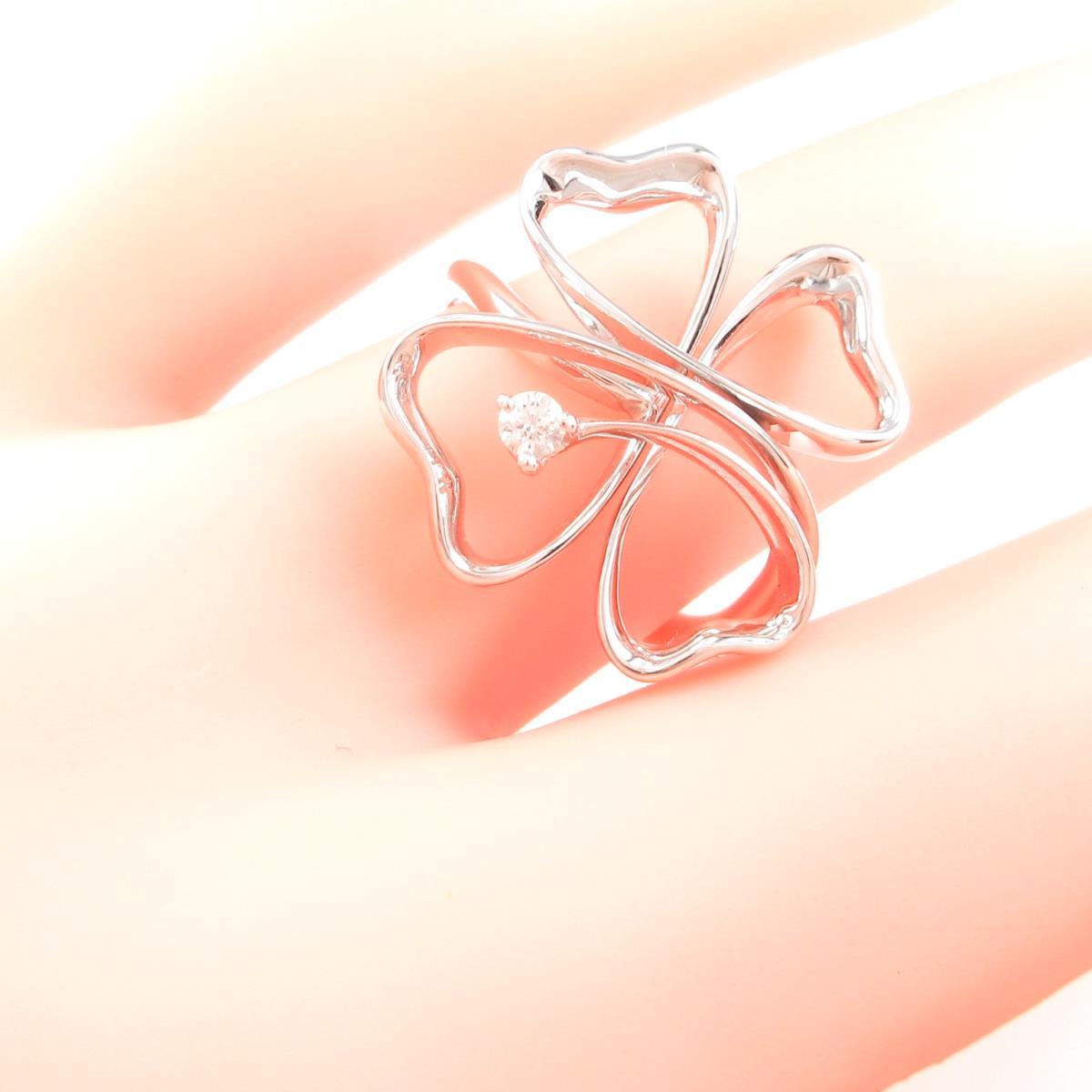 IOSI clover Diamond ring