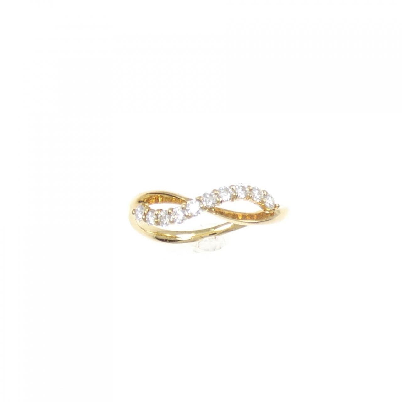 【新品】K18YG ダイヤモンド リング 0.20CT