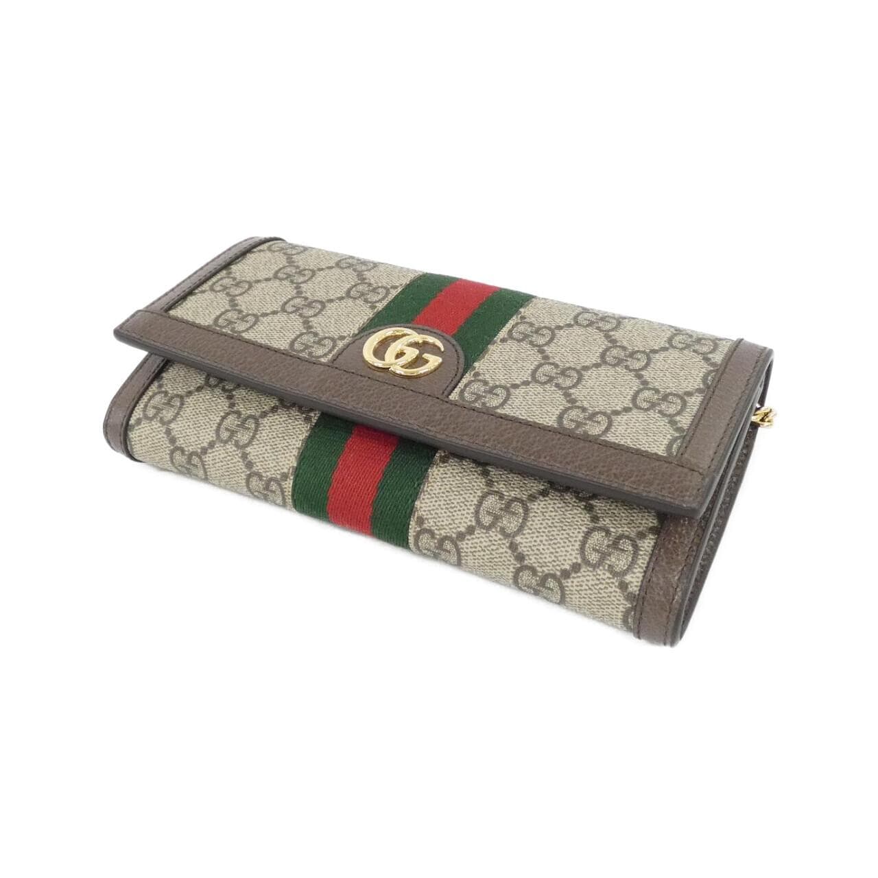 [新品] Gucci OPHIDIA 772309 96IWG 鏈條錢包