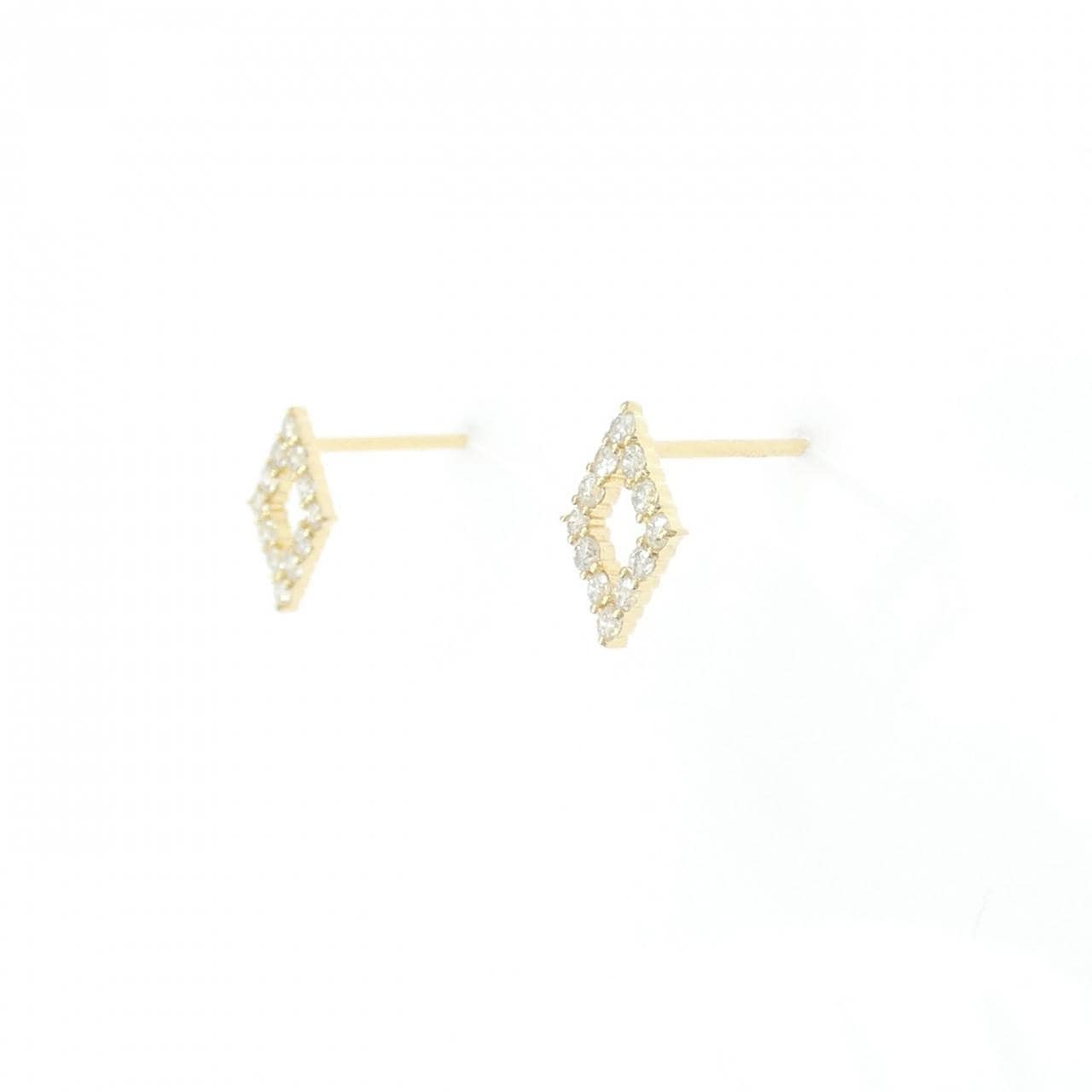 【リメイク】K18YG ダイヤモンド ピアス 0.20CT