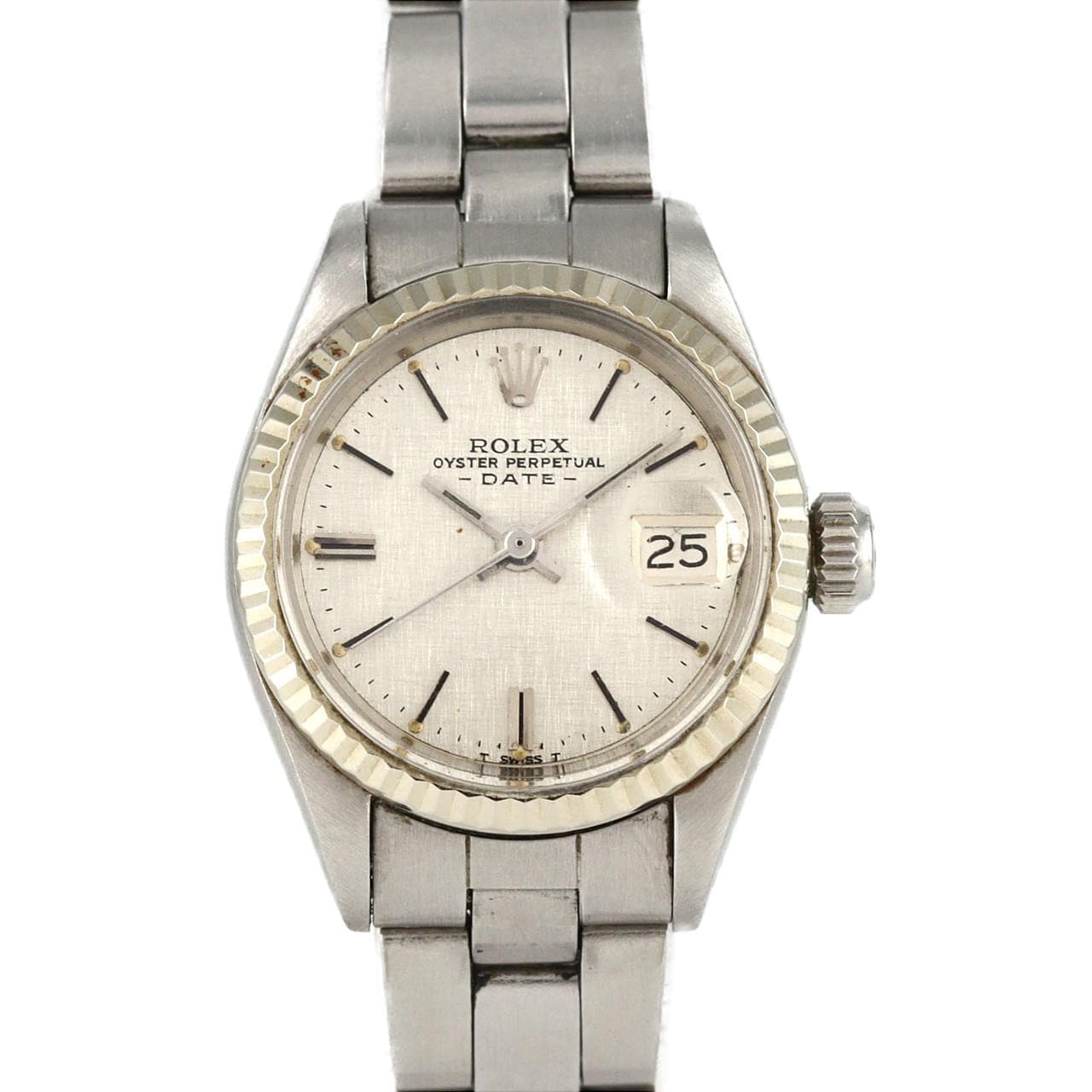 【ノーメンテナンス特価】ロレックス オイスターパーペチュアルデイト 6917 SS 自動巻 2番台
