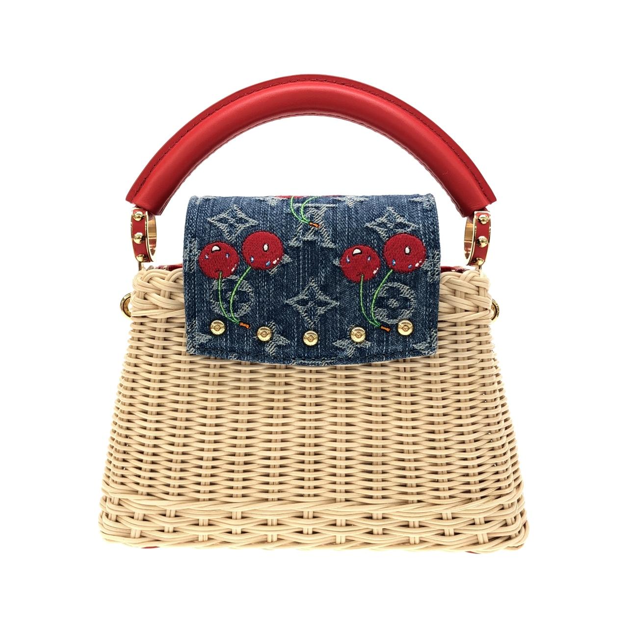 ルイヴィトン モノグラム デニム(LV X TM) カプシーヌ MINI M14295 バッグ