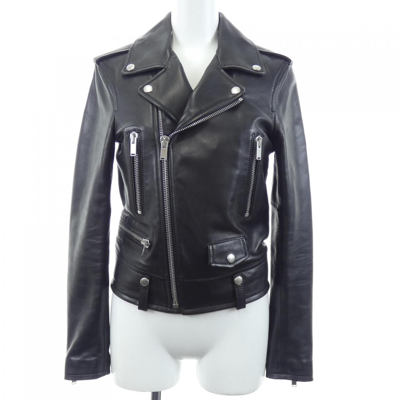 サンローラン SAINT LAURENT 481862 Y5YA2 レザーライダーズジャケット