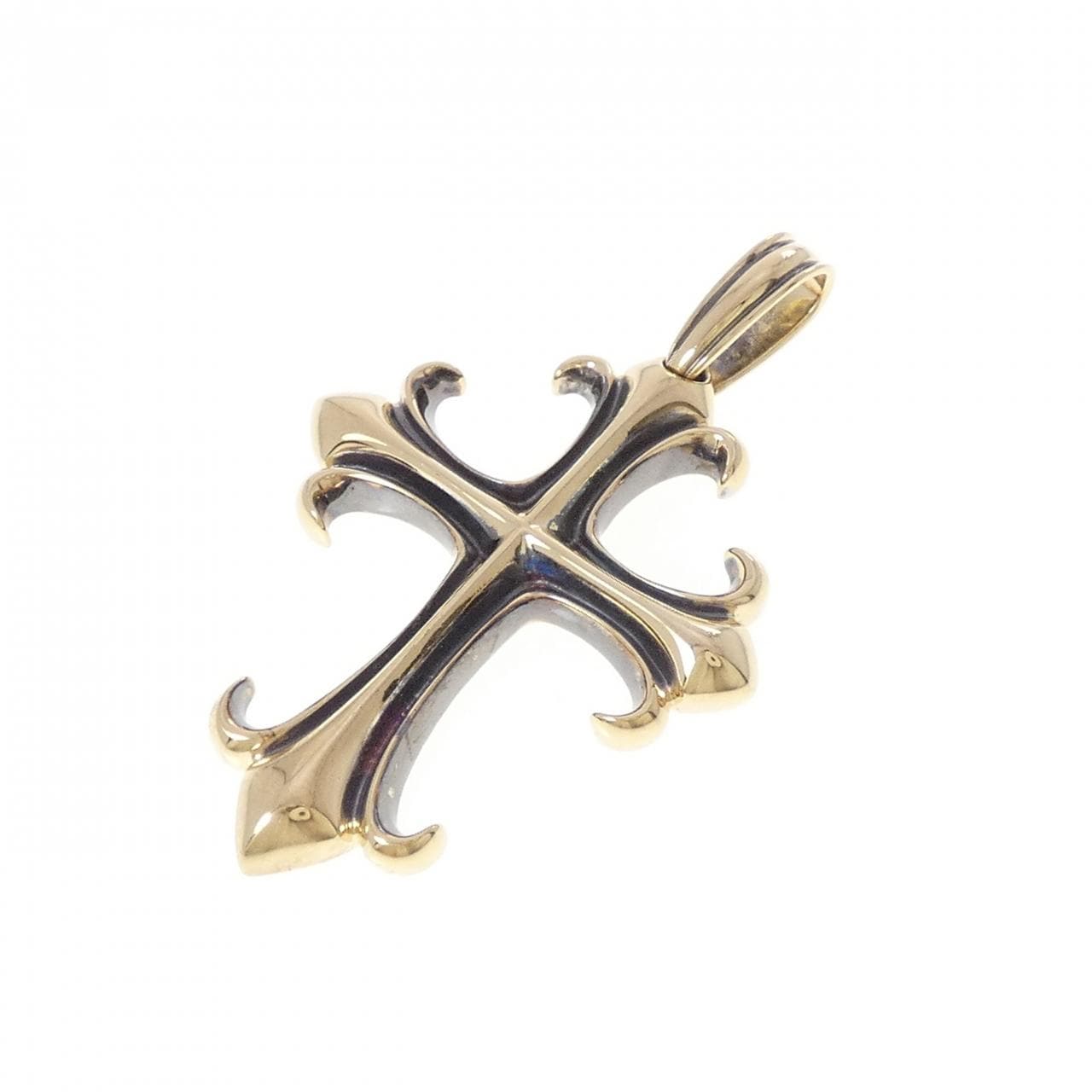 K18YG クロス ペンダント