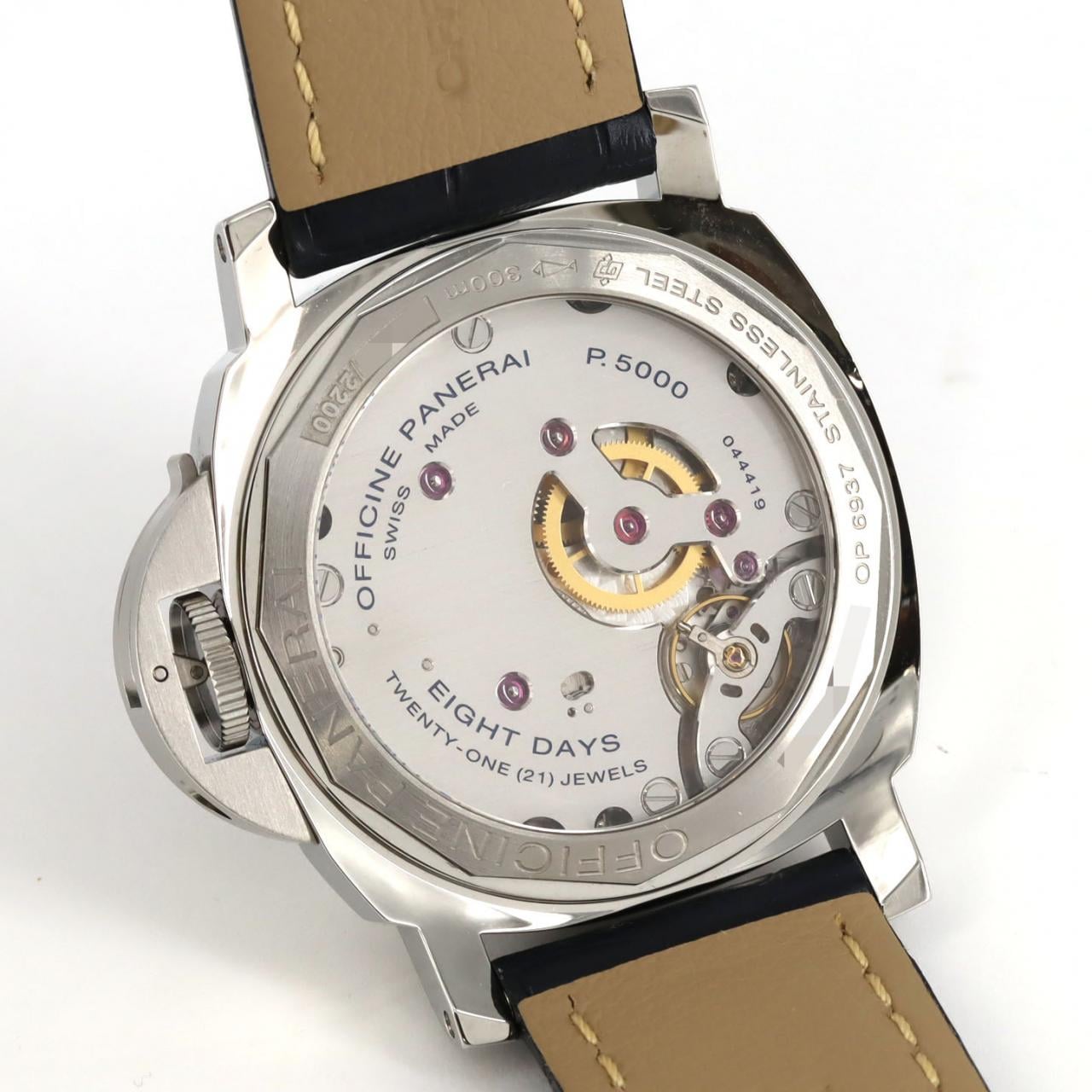 PANERAI Luminor Marina 8 天动力储存 Acciaio PAM00510 不锈钢手动上弦