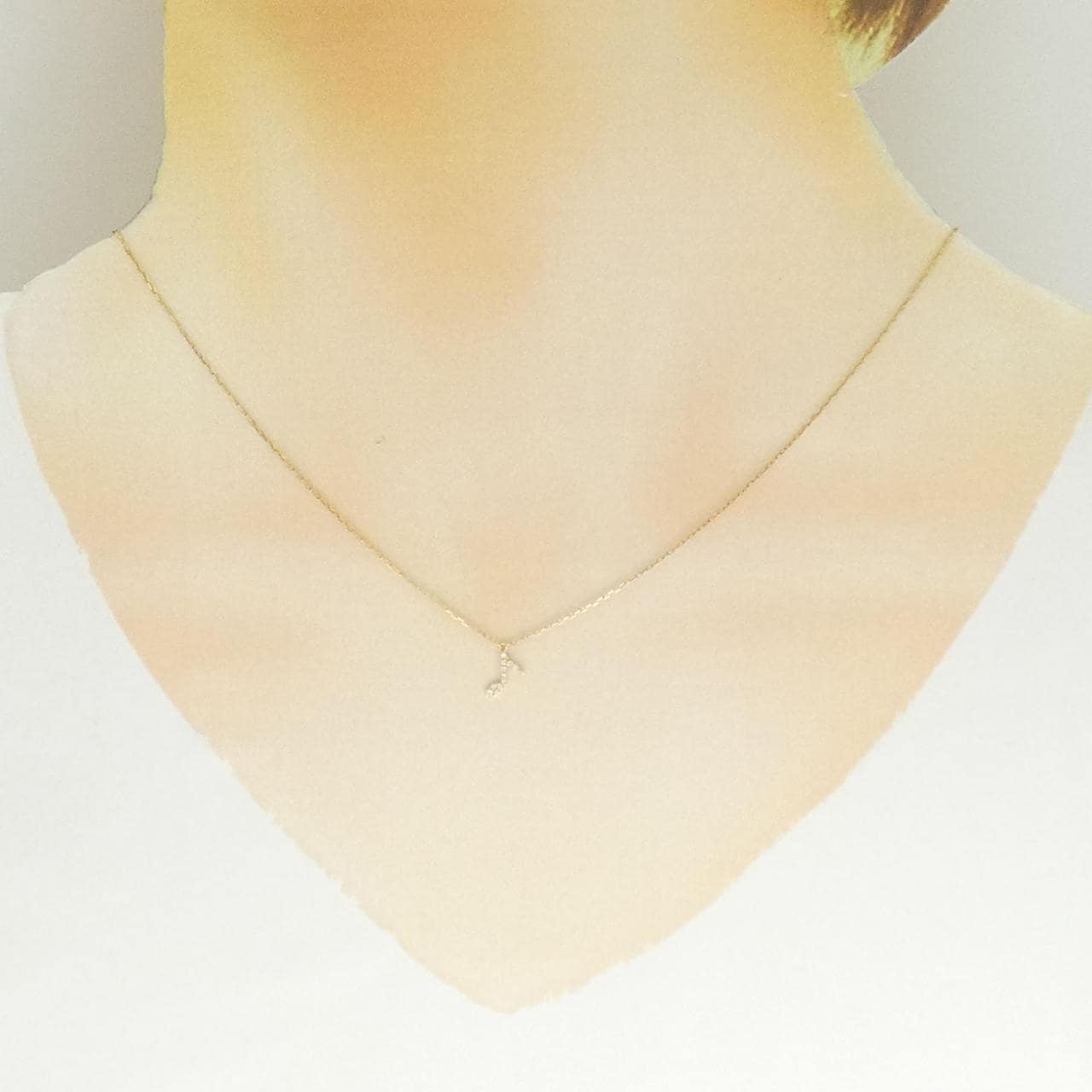 アーカー エイスノートパヴェ ネックレス 0.03CT