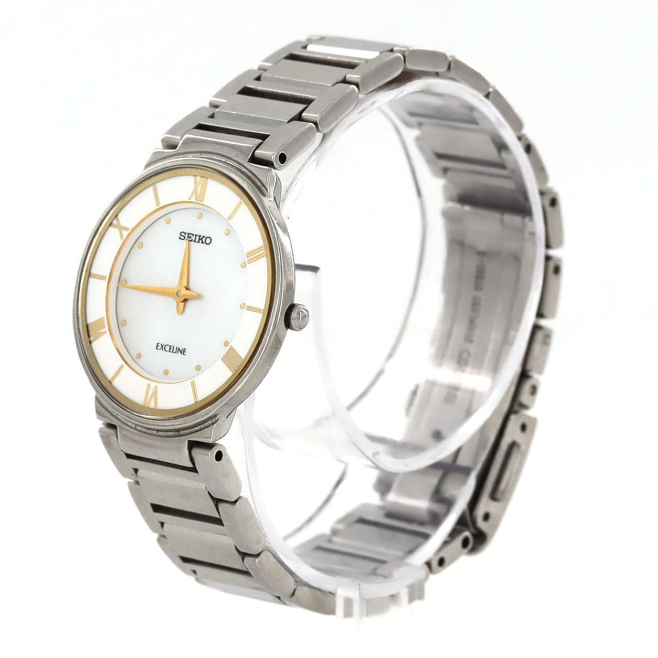 セイコー エクセリーヌ 4J40-0AF0 SS クォーツ