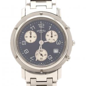 【ノーメンテナンス還元価格】エルメス クリッパークロノグラフ CL1.910 SS クォーツ